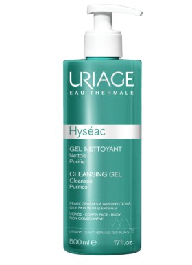 Uriage Hyseac Cleansing Gel 500ml -20%