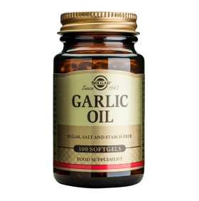 SOLGAR GARLIC OIL SOFTGELS 100S