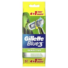 Gillette Blue3 Sensitive (4+1 Δωρο) 1τμχ