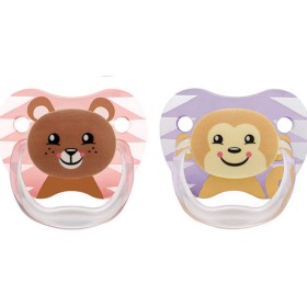 Dr. Brown's Rectangular pacifier with girl designs, superficial