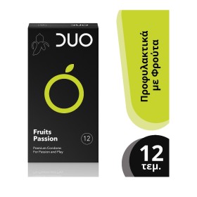 DUO FRUITS PASSION(ΜΕ ΓΕΥΣΕΙΣ)  ΣΥΣΚΕΥΑΣΙΑ 12 ΤΕΜ