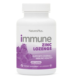 Nature's Plus Immune Zinc Lozenge Berry Flavored 6 …