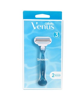 Gillette Venus Smooth Shaver & 2 Spares...