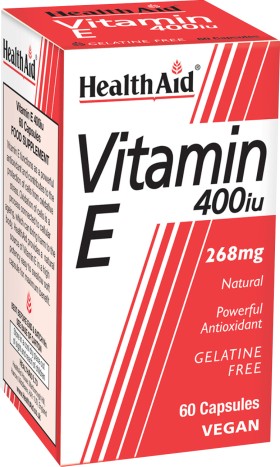Health Aid Vitamin E 400iu 60Caps