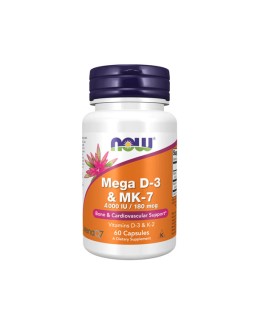 Now Foods Mega D3 & MK-7 5000IU/180mcg Vitamins D3 &hellip;