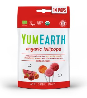 Yumearth Organic Pops Organic Fruit Lollipops…