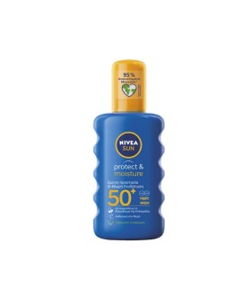 NIVEA SUN  Protect & Moisture Spray SPF 50+, 200ml