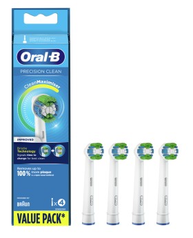 Oral-B Ανταλλακτικές Κεφαλές Precision Clean 4τμχ