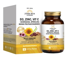 John Noa Liposomal D3, Zinc, Vit C & Echinacea, Sp …