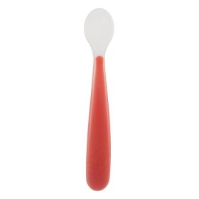 CHICCO SILICONE SPOON SOFT 6m + RED