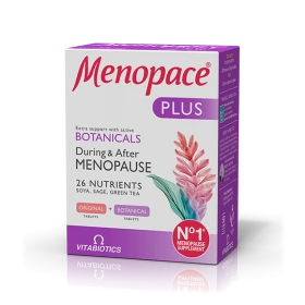 Vitabiotics Menopace Plus 28Tabs/28Tabs Για τα έντ …