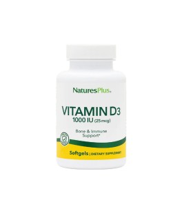 Nature's Plus Vitamin D3 1000 IU 30 softgels