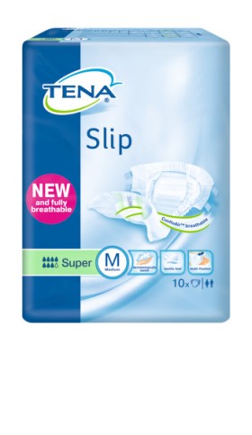 Tena Slip Super Medium Πάνα μιας Χρήσης 10τμχ