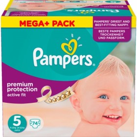 PAMPERS MEGA PACK ACTIVE FIT Junior No5 (11-25kg) …
