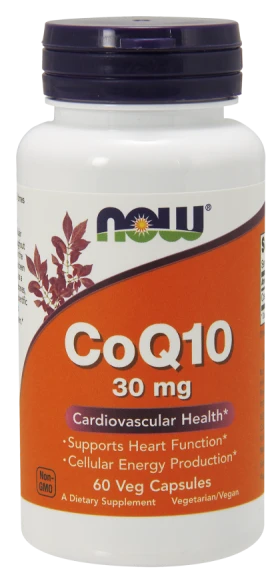 Now Foods CoQ10 30mg 60 Veget.caps