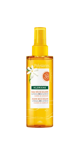Klorane Αντηλιακό Ξηρό Έλαιο Spf30 Polysianes, με …