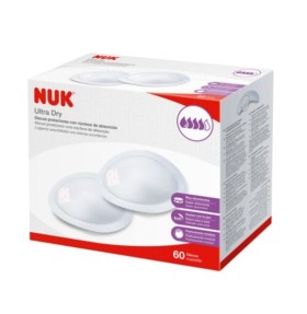 Nuk Επιθέματα Στήθους Ultra Dry 60τμχ