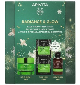 Apivita Set Radiance & Glow Bee Radiant Light Crea &hellip;