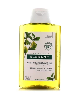 Klorane Cedrat Σαμπουάν Λάμψης με Κίτρο 200ml