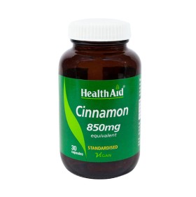 HEALTH AID CINNAMON 850MG 30'S