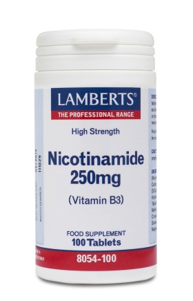 LAMBERTS NICOTINAMIDE 250MG 100TABS