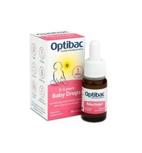 OptiBac Baby Drops 0-3 Years 10ml