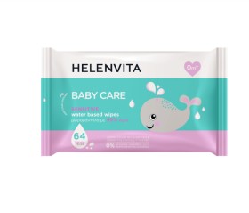 Helenvita Baby Care Sensitive Wipes Μωρομάντηλα 64 …
