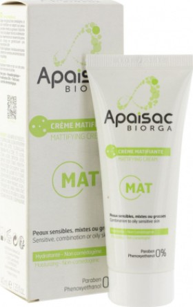 Biorga Apaisac Creme Matifiante 40ml