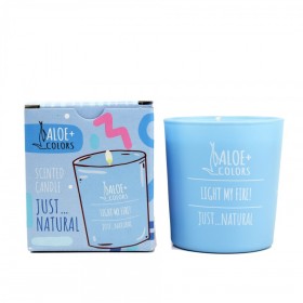 Aloe+ Colors Scented Candle Just Natural 1τμχ