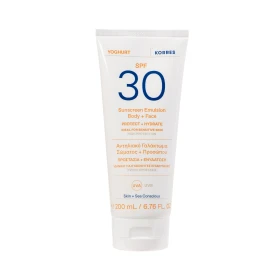 Korres Yoghurt Sunscreen Emulsion Face & Body Spf3 …