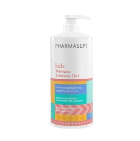Pharmasept Kids Shampoo & Shower 2 in 1 Απαλό Παιδ …