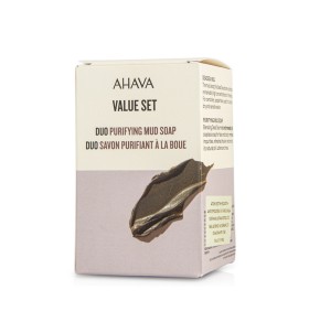 Ahava Duo Deadsea Mud Purifying Mud Soap Μπάρα Καθ …