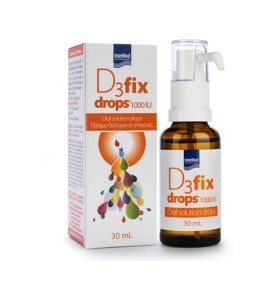 Intermed D3 Fix Drops 1000IU with Natural Vanilla Flavor…