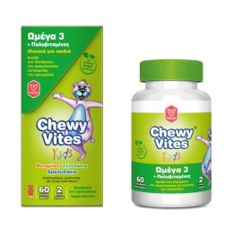 Chewy Vites Kids Omega 3 + Multivitamin 60pcs