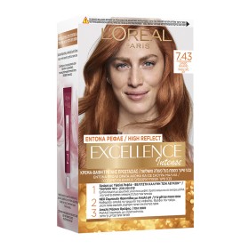 L'Oreal Excellence Intense 7.43 Ξανθό Χάλκινο 48ml