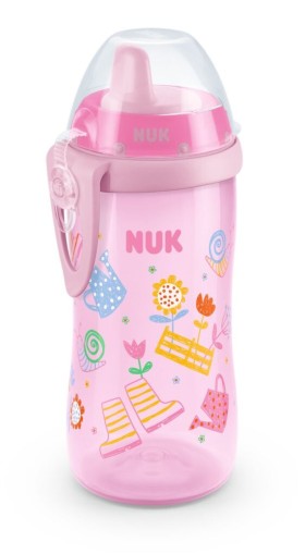 Nuk First Choice Kiddy Cup Παγουράκι με Ρύγχος Ρόζ …