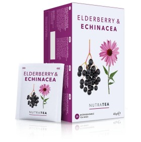 NUTRA TEA Elderberry & Echinacea 20 φακελίσκοι