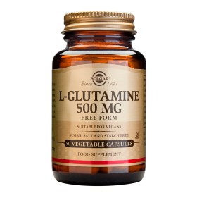 SOLGAR L-GLUTAMINE 500MG 50VCAP