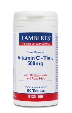 LAMBERTS VITAMIN C 500MG T/R 100TABS