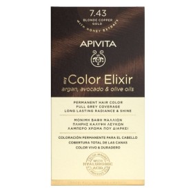 Apivita My Color Elixir kit Μόνιμη Βαφή Μαλλιών 7. …