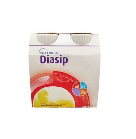 Nutricia Diasip με Γεύση Βανίλια 4x200ml