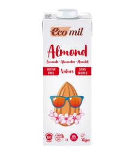 Ecomil Almond Drink Natural Gluten Free 1000 ...