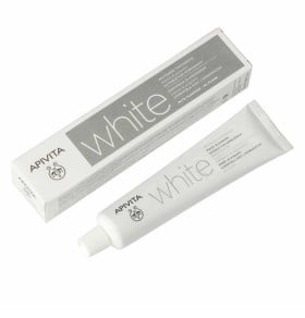 APIVITA TEETH CREAM WHITE MASTIC PROPOLIS 75ML