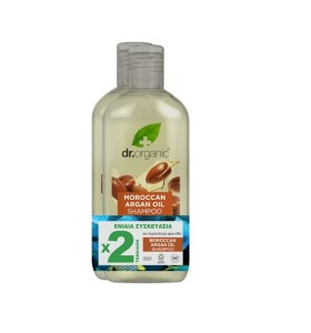 Dr. Organic Set Moroccan Argan Oil Shampoo Double &hellip;