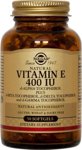 SOLGAR VITAMIN E 400 IU SOFTGELS 50CAP