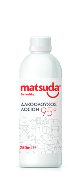 Matsuda Αλκοολούχος λοσιόν 95 250ml