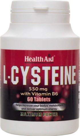 HEALTH AID L-CYSTEINE 550MG 30'S