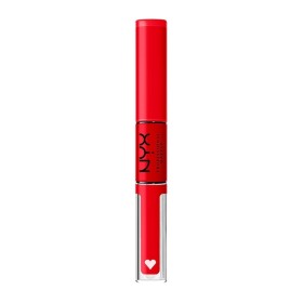 NYX Shine Loud High Shine Lip Color Rebel in Red 6…