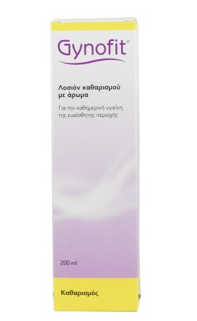 Gynofit Λοσιόν Καθαρισμού Με Άρωμα 200ml