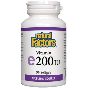 Natural Factors Mixed Vitamin e200 IU 90softgels